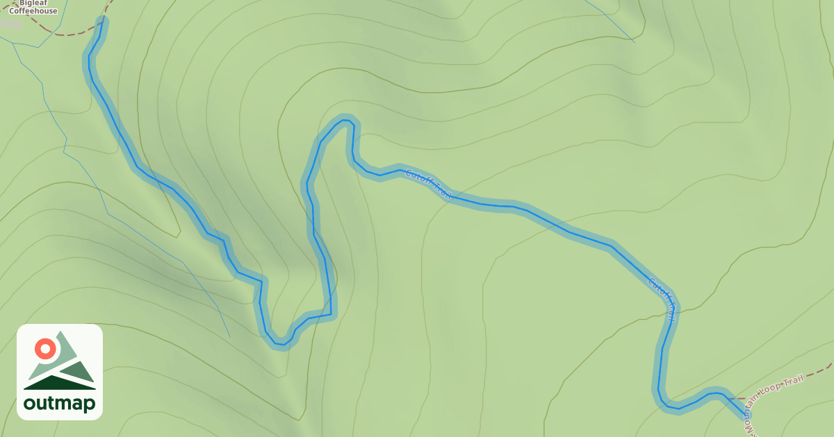 Map of Cutoff Trail