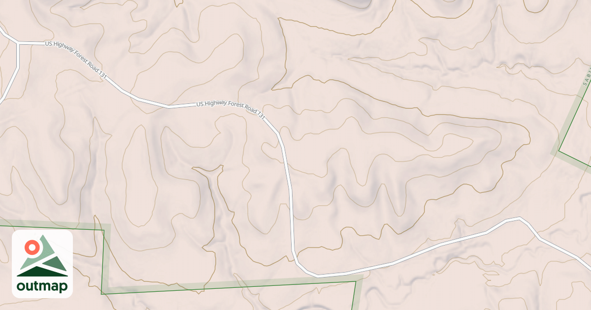 Map of BOURGHS CREEK