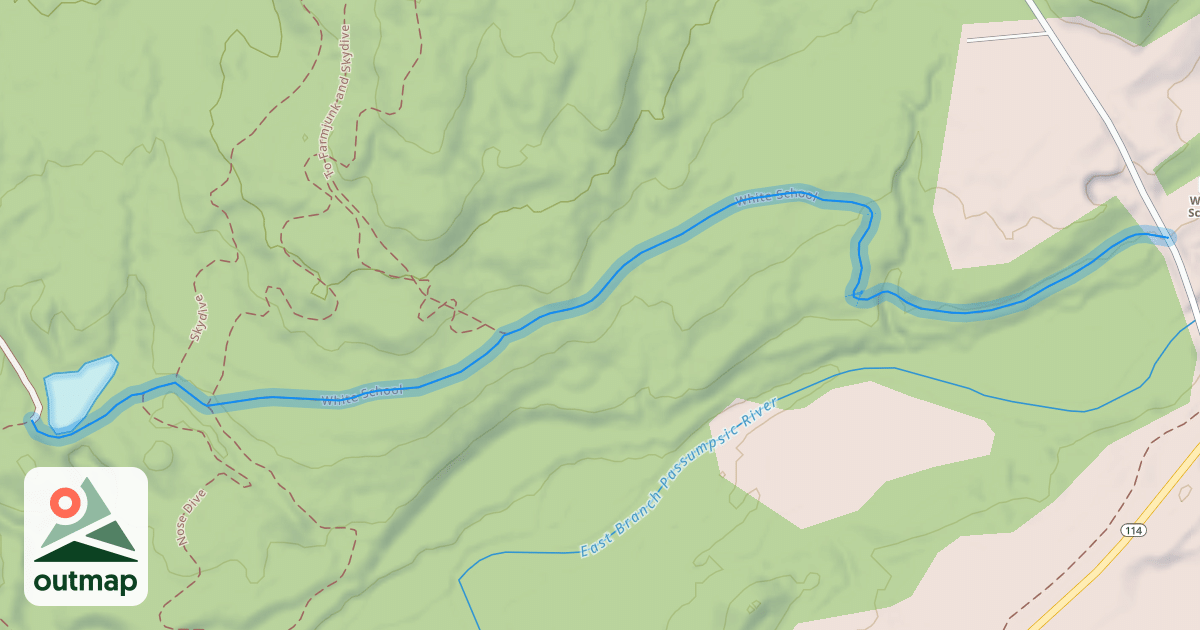 Map of White School