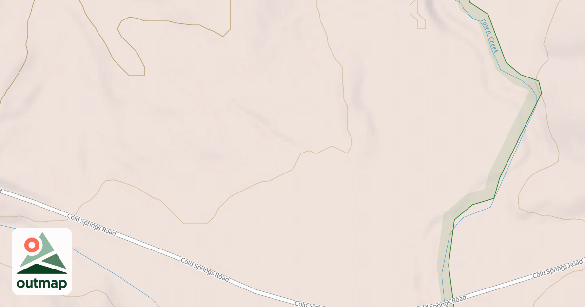 Map of COLD SPRINGS in Greene