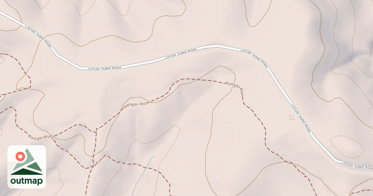 Map of Ranger Run