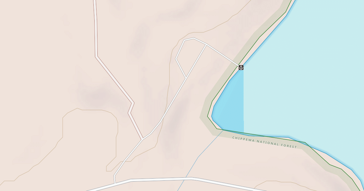 Map preview of DIAMOND LAKE BOAT ACCESS