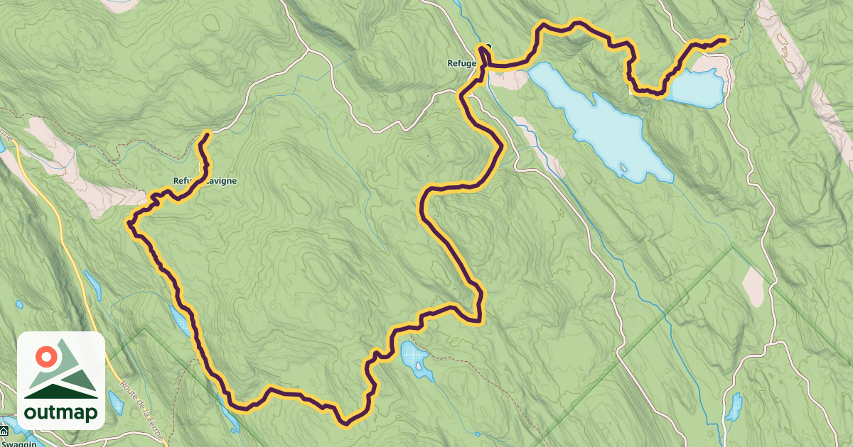 Map of Sentier de la Boule