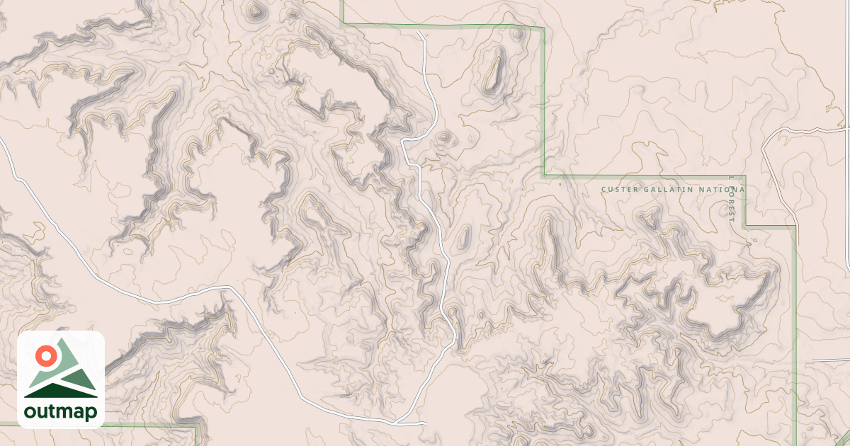 Map of Johnny Pocket Spring