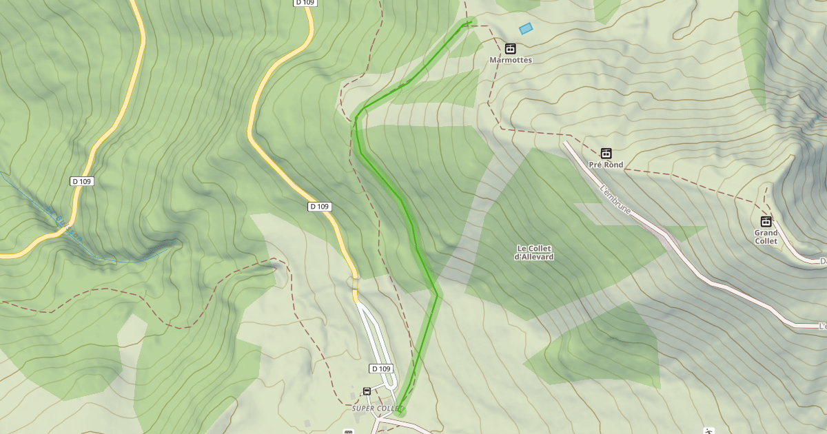 Map preview of Chemin des Dames