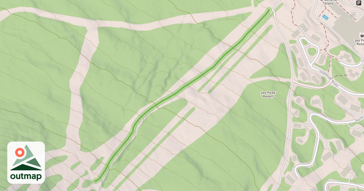 Map of Harmony Lane