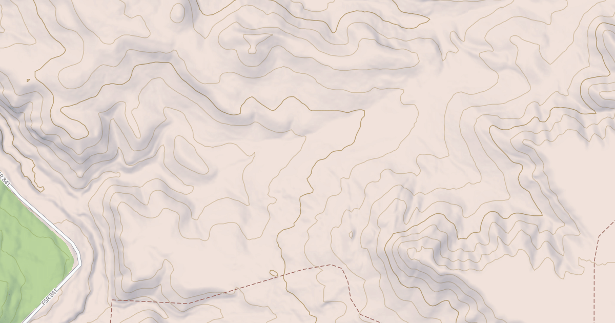 Map preview of USFS Motor Vehicle Use Map Trails 6251