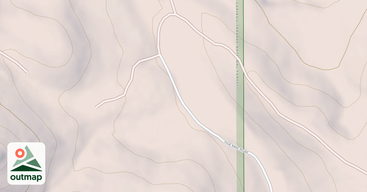 Map of FIVEMILE