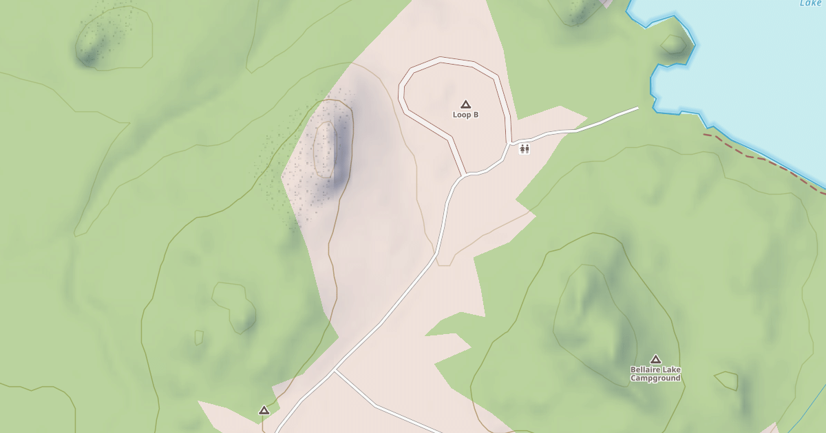 Map preview of BELLAIRE CG LOOP B