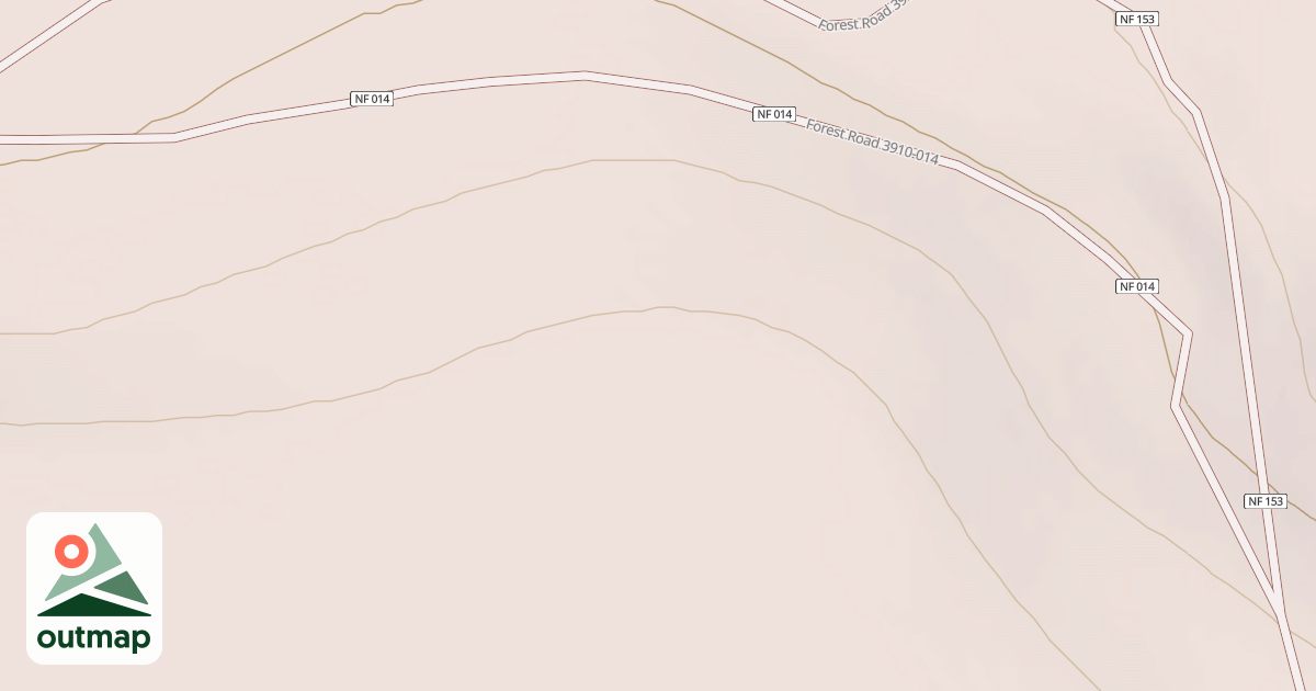 Map of COW RIDGE
