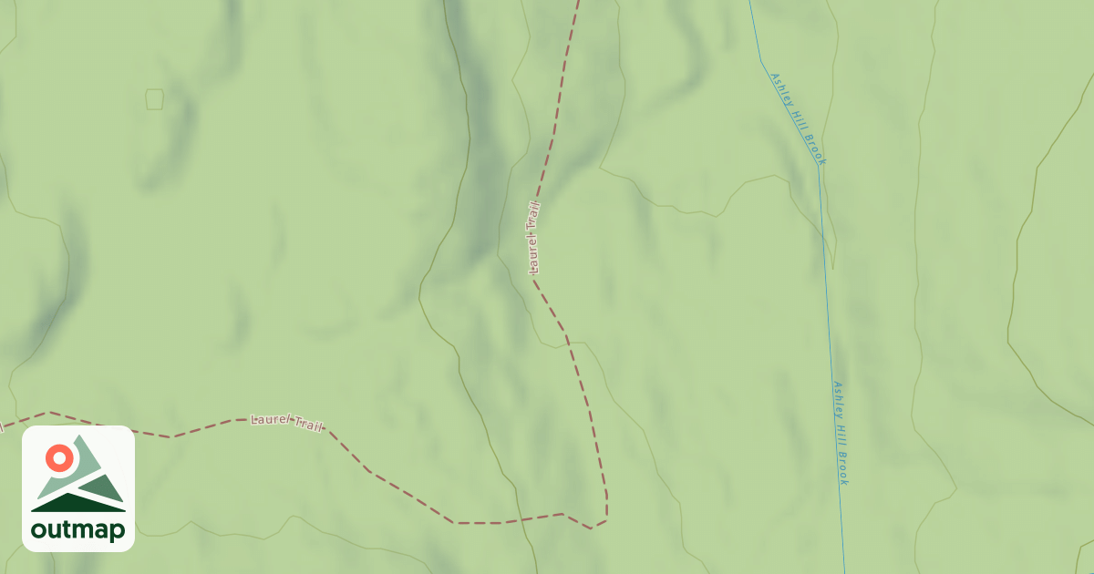 Map of Laurel Trail