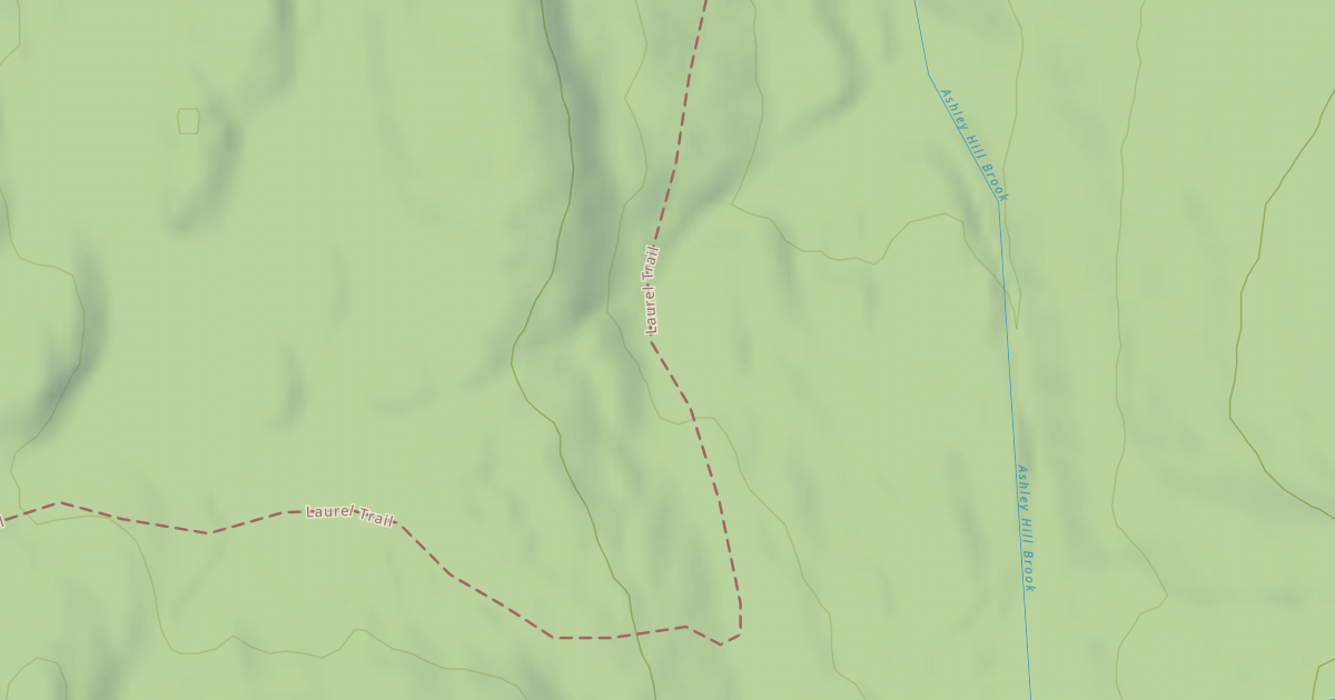 Map preview of Laurel Trail