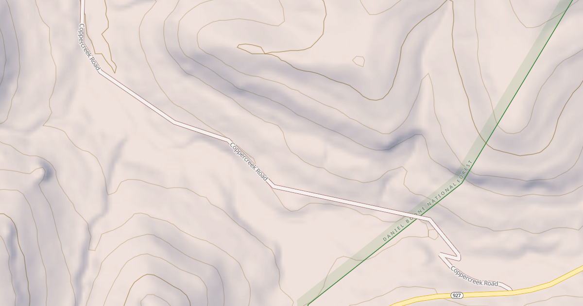 Map preview of STALEY BRANCH