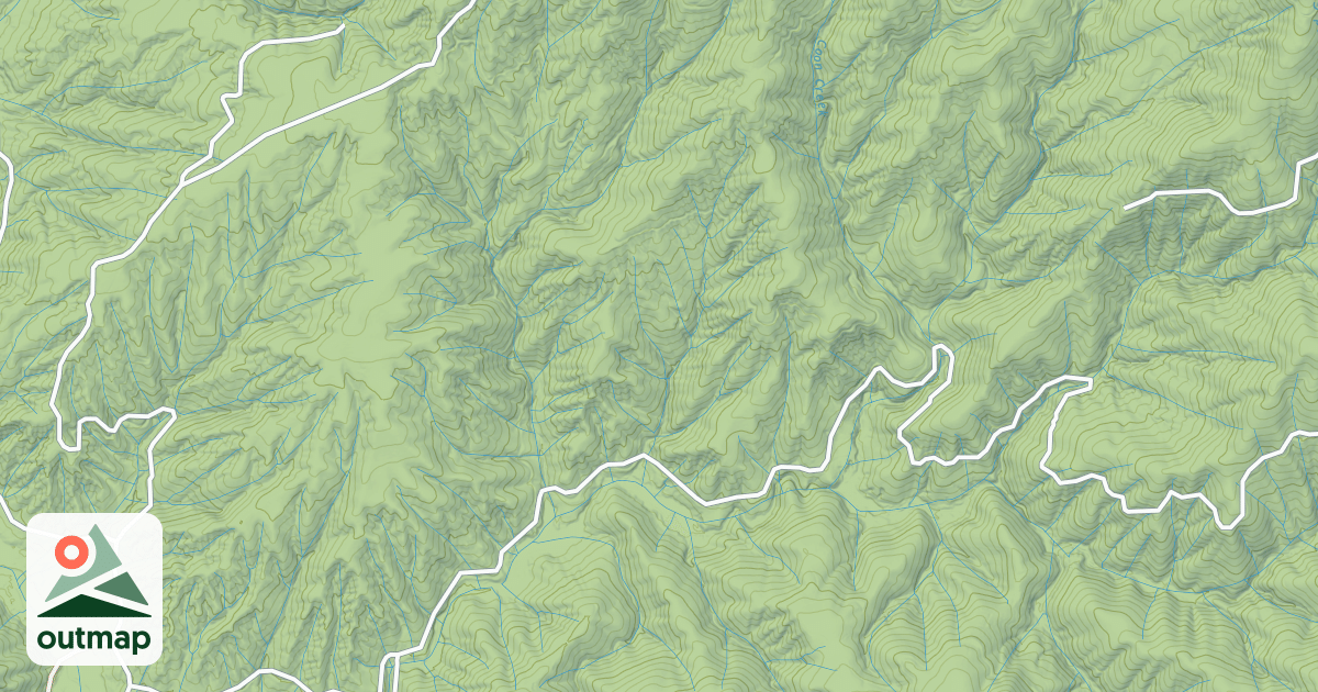 Map of COON CREEK LOOP