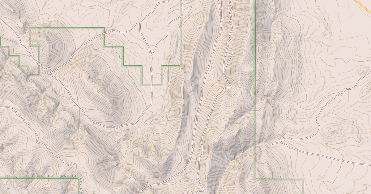 Map preview of PASTURE GULCH SPUR A