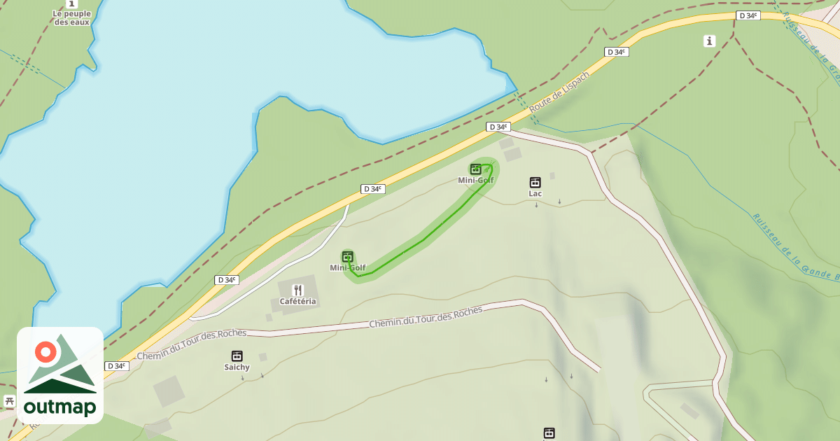 Map of Mini-Golf