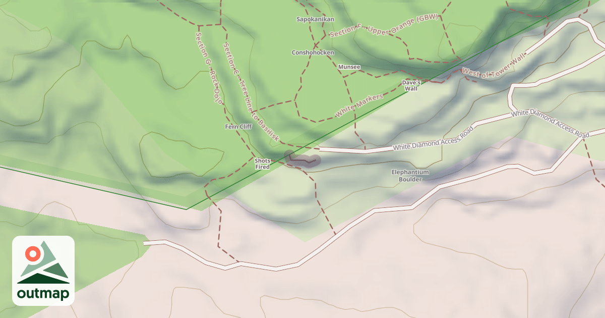 Map of Buttrest