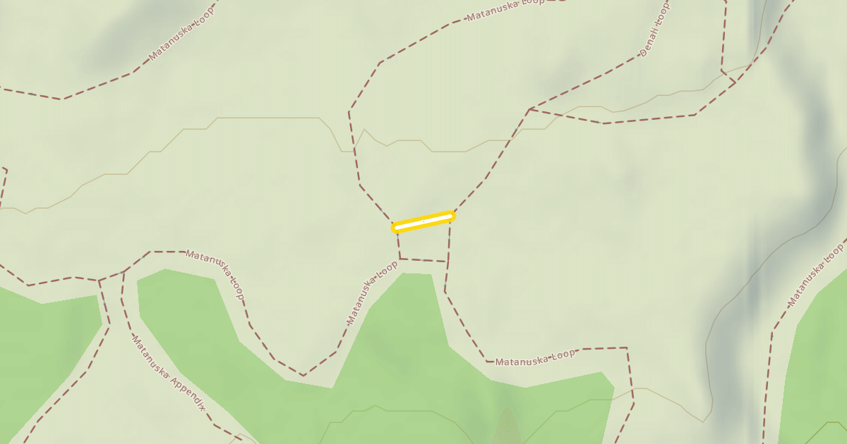 Map preview of Matanuska Loop