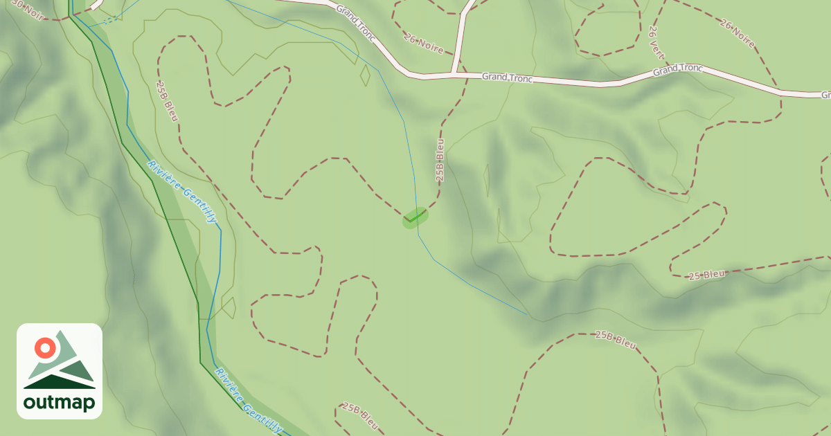 Map of 25 Bleu