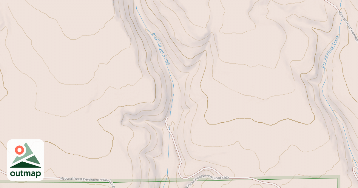 Map of USFS Motor Vehicle Use Map Roads {62A32C25-0BCC-4D9A-85E5-F1DBC895EB9B}