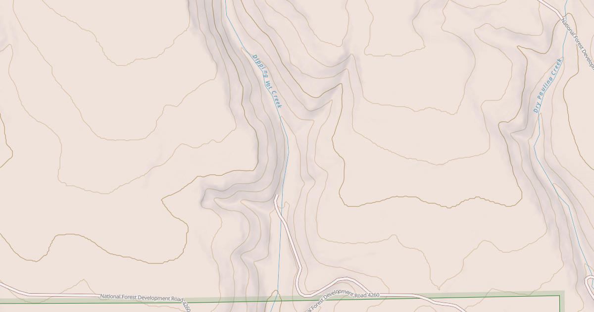 Map preview of USFS Motor Vehicle Use Map Roads {62A32C25-0BCC-4D9A-85E5-F1DBC895EB9B}