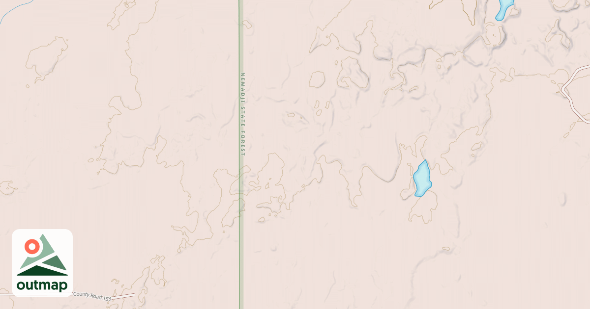 Map of Washington/Ramsey Trail