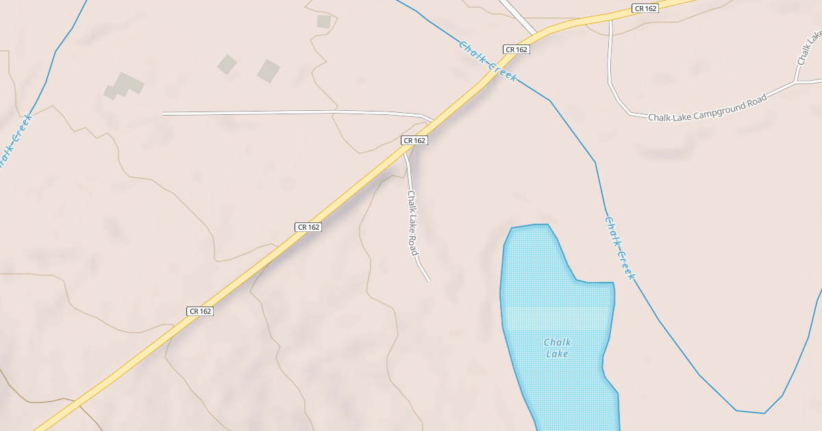 Map preview of CHALK LAKE