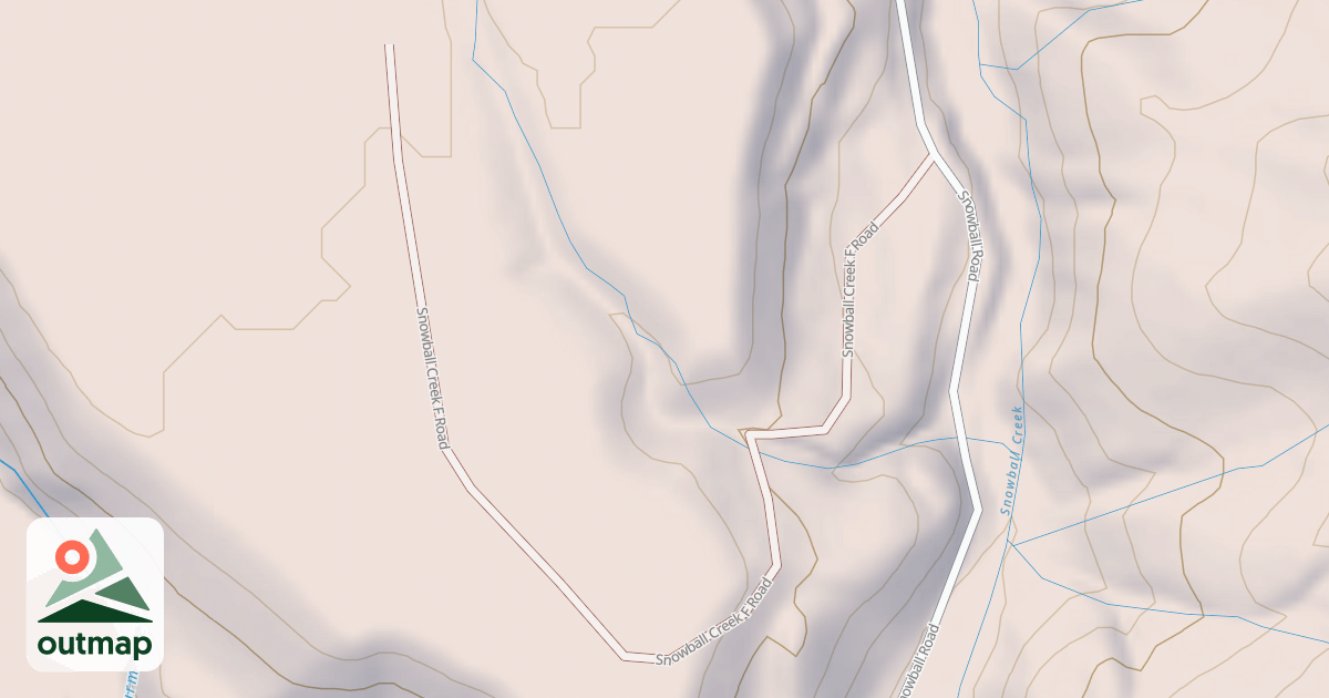 Map of SNOWBALL CRK F