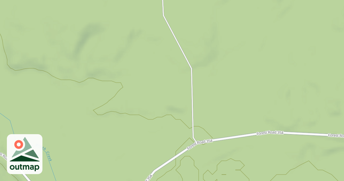 Map of SPUR 354B