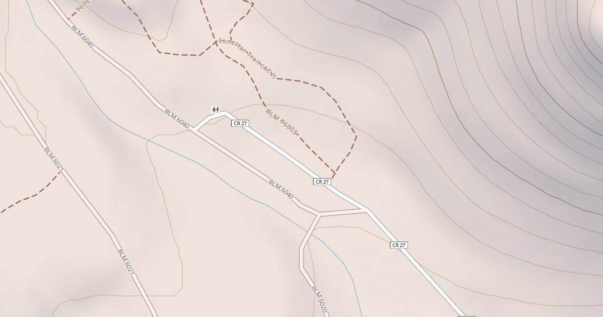 Map preview of BLM National GTLF Public Motorized Trails 9a4df145-cdc2-4256-b1e7-afda28484d0f