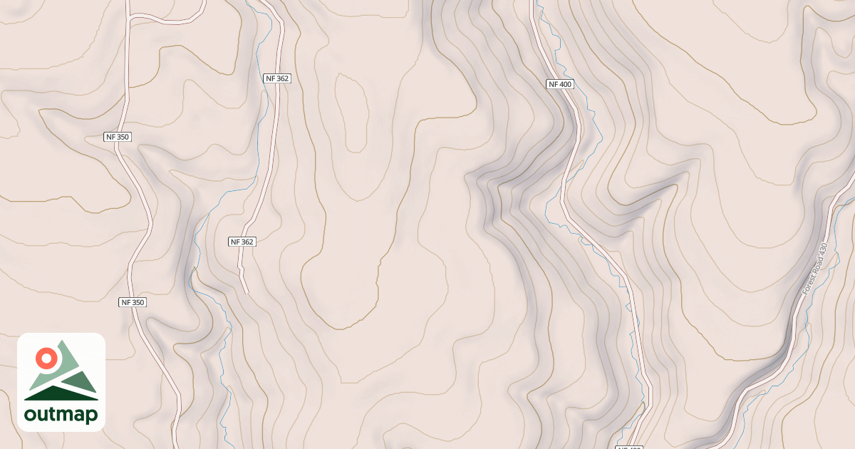 Map of USFS Motor Vehicle Use Map Roads {05E305A0-C3D5-4D0D-9219-7D8E0ADB3FB7}