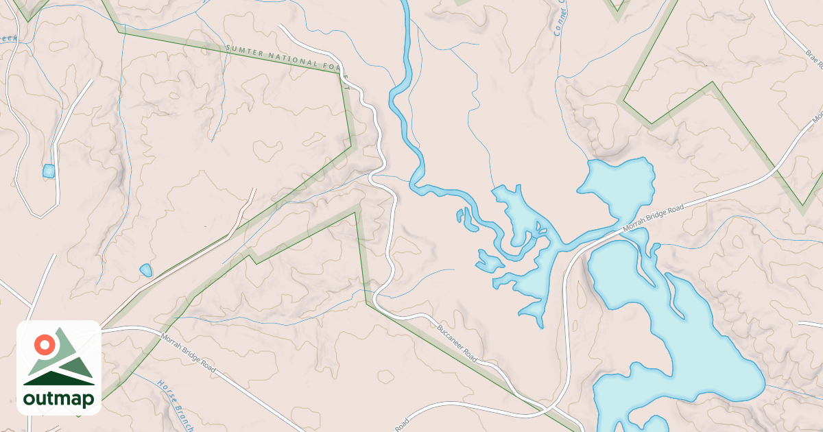 Map of BUCCANEER  A