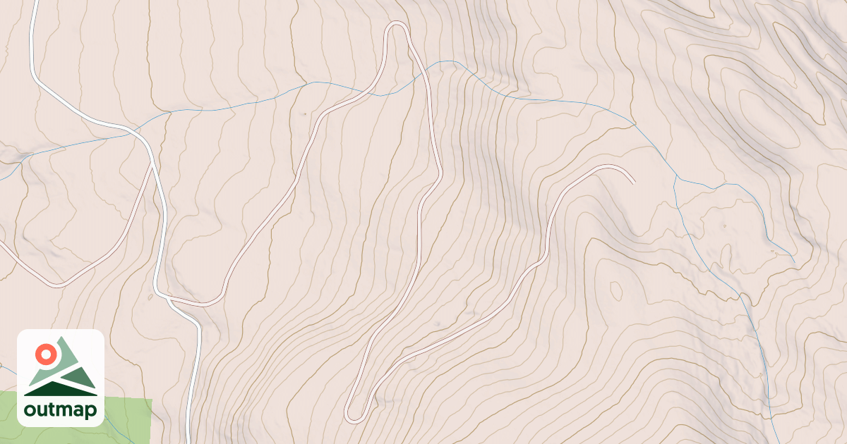 Map of BAILEY SPUR EAST