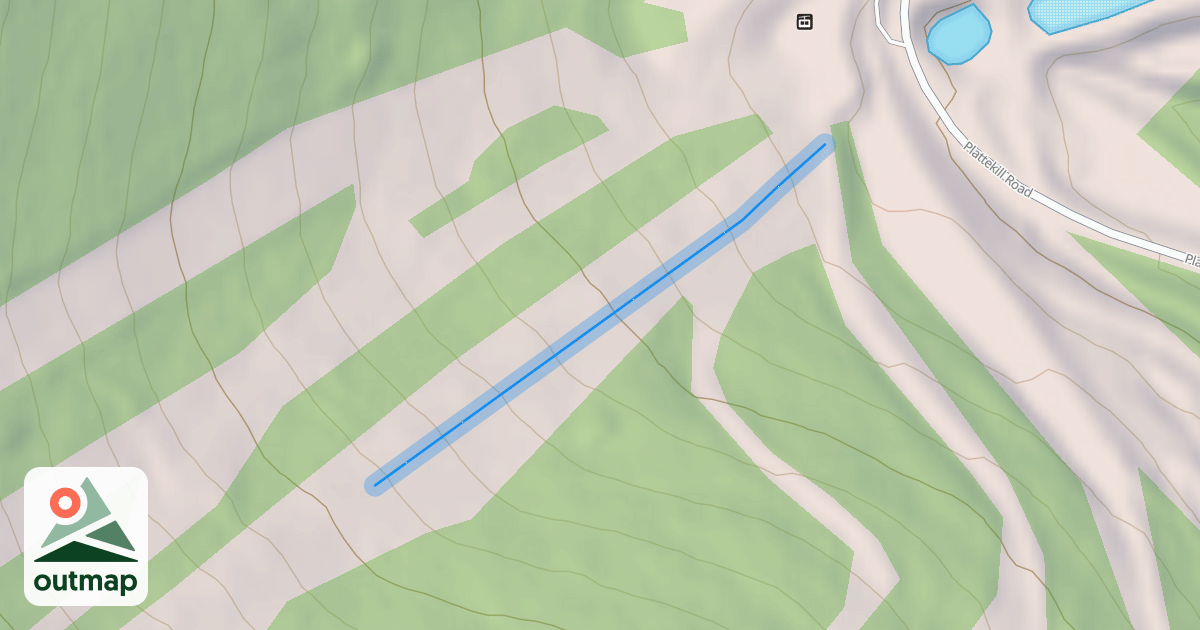 Map of Lower Northface