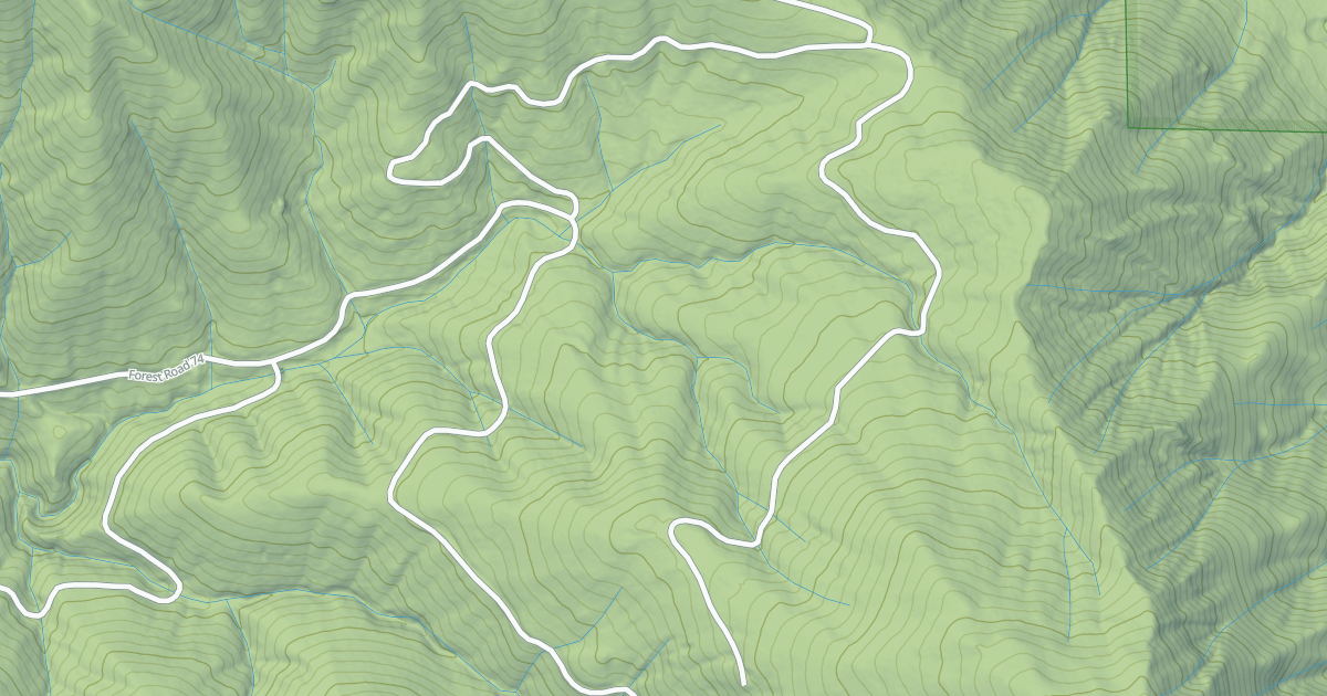 Map preview of MONA CREEK