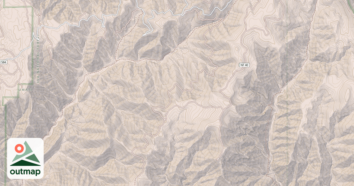 Map of TABLE SPRING
