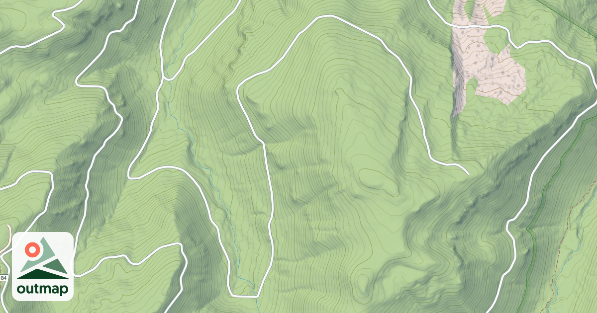 Map of LITTLE GEORGE