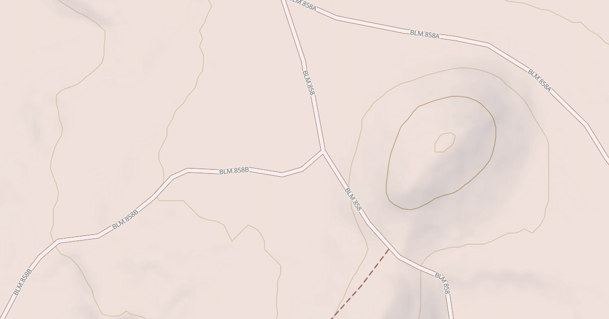 Map preview of BLM National GTLF Public Motorized Roads e223787d-b8aa-4e97-b6c0-3f39a18e4f02