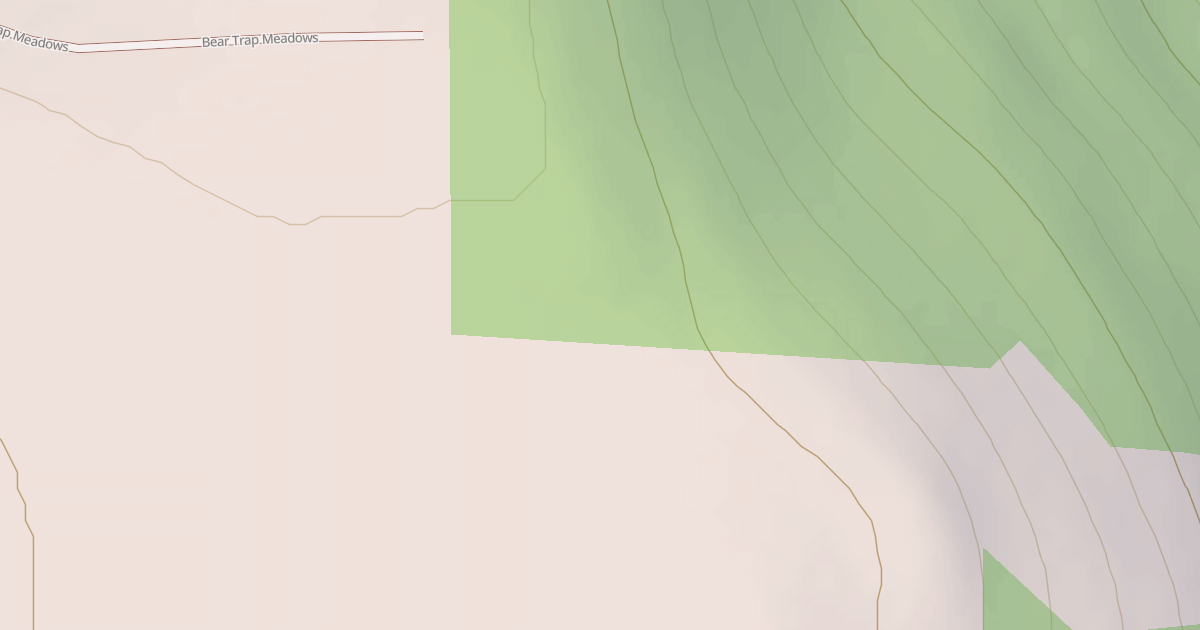 Map preview of BEARTRAP MEADOWS