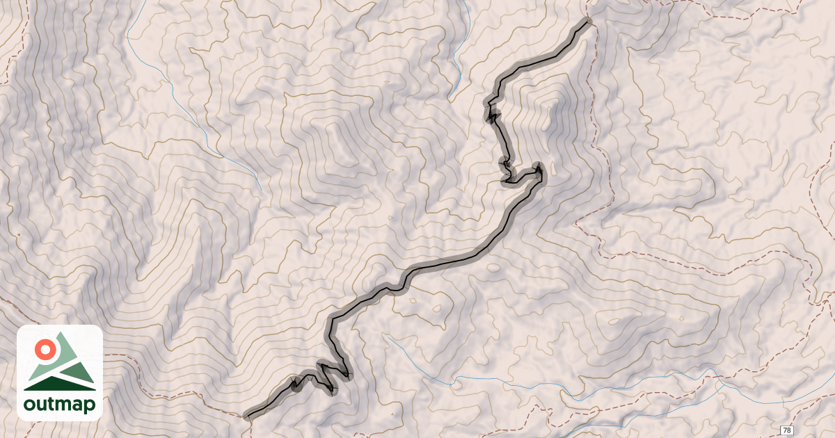 Map of Iron Goat Trail