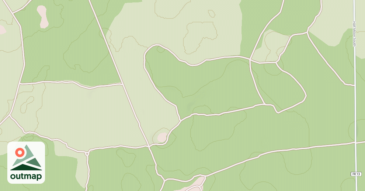 Map of USFS Motor Vehicle Use Map Roads {1616554B-287F-48D1-90DF-A44A70EDD66C}