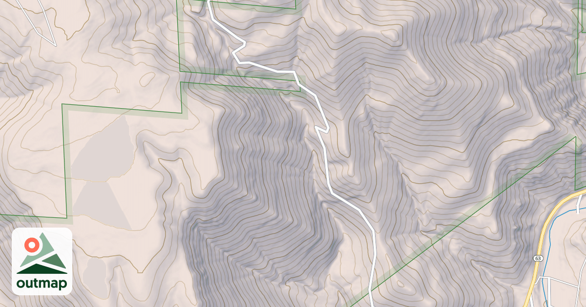 Map of SAWYER CANYON