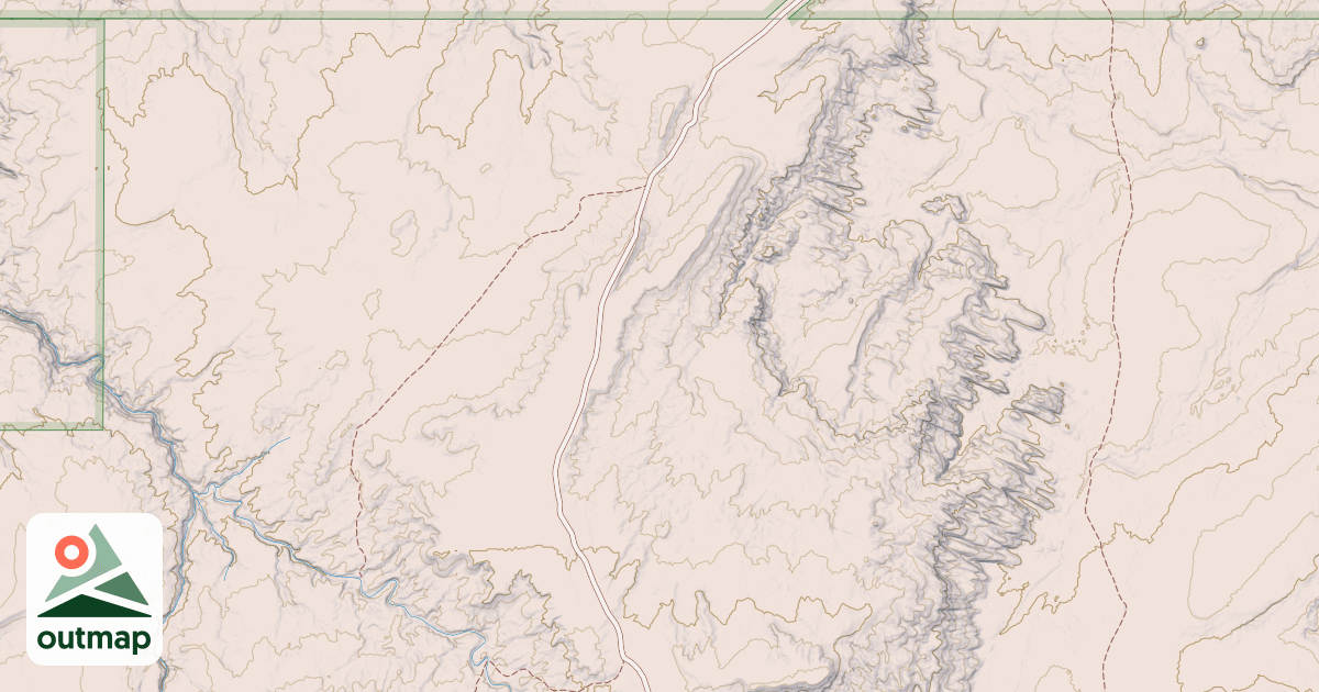 Map of BLM National GTLF Public Motorized Roads 089f41d7-13c2-4d9e-99b5-8b7f7d056ae5