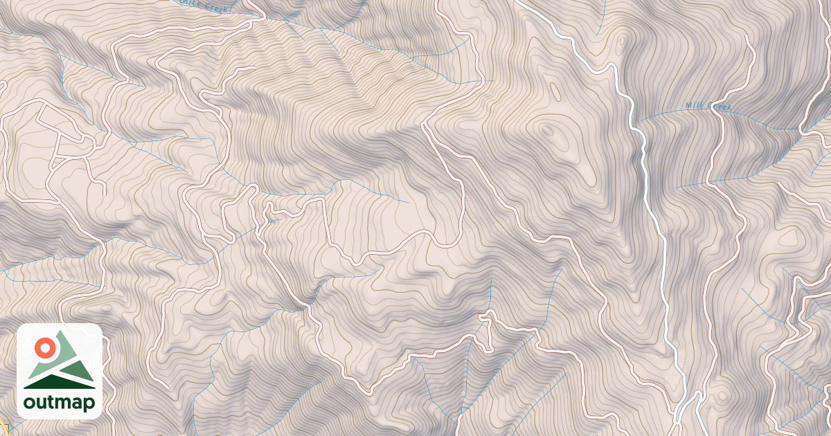 Map of APPLEGATE FLAT