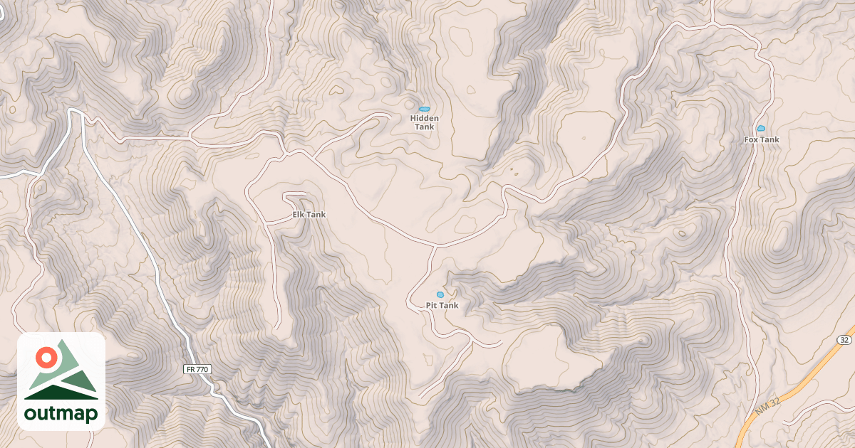 Map of 4007 O