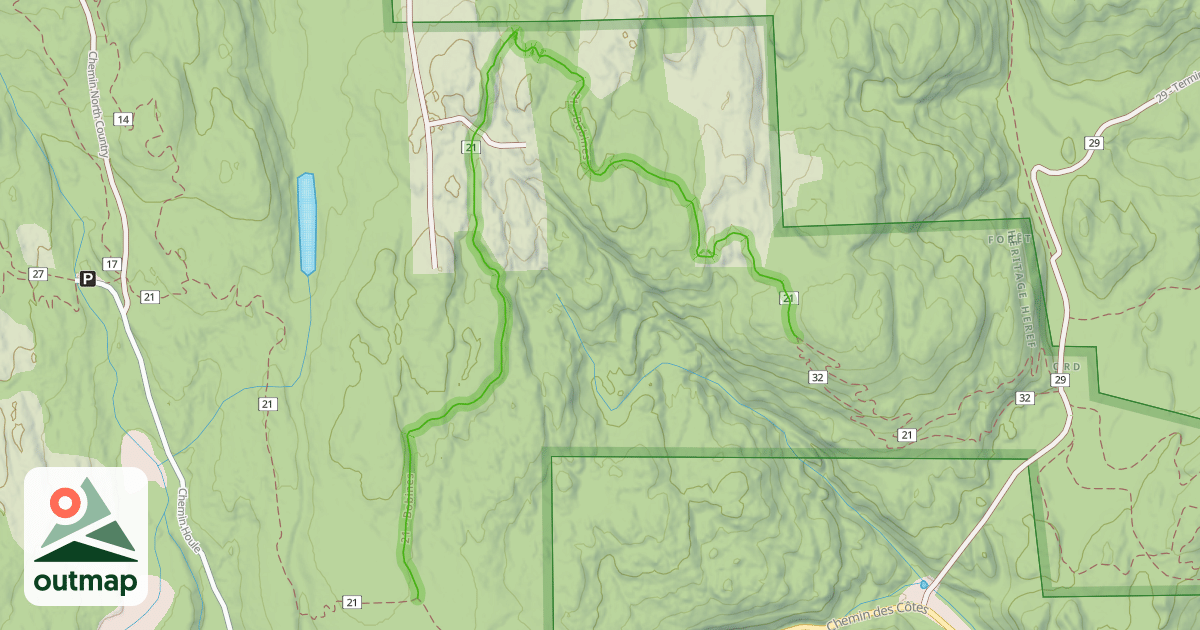 Map of 21 - Bobines