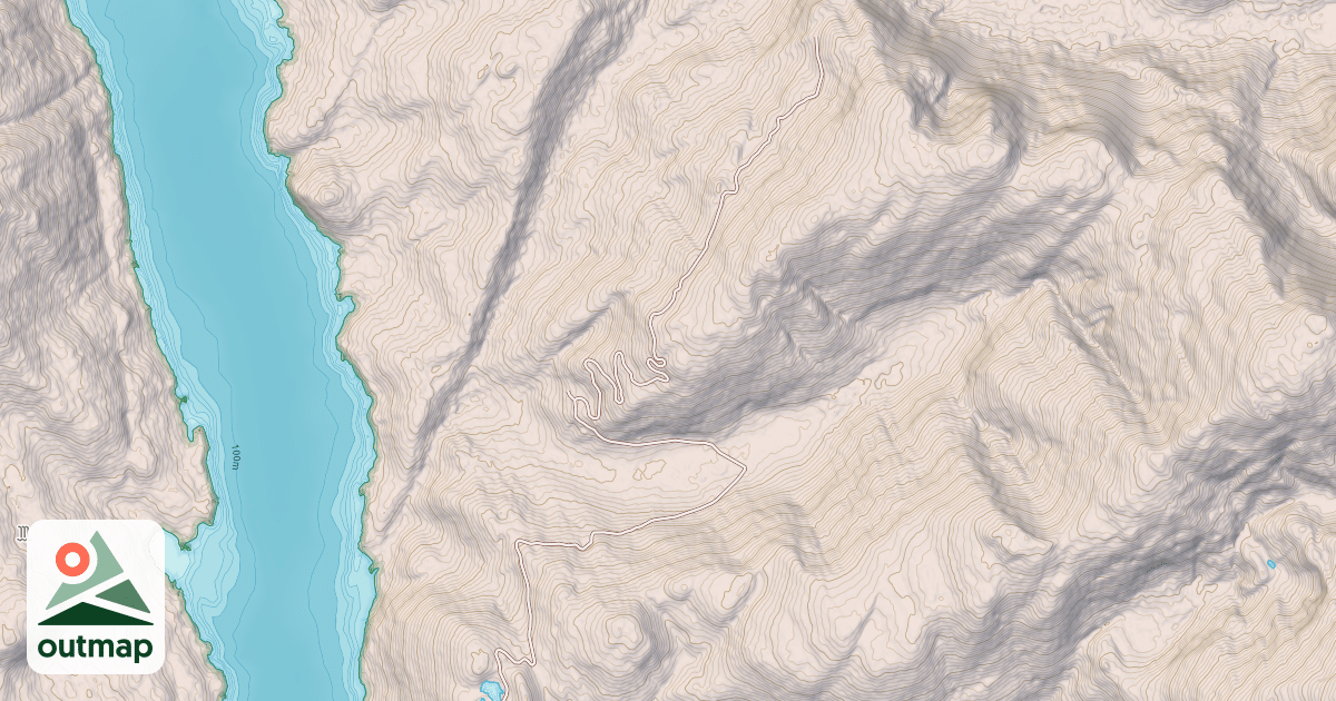 Map of TWIN LAKES 8446000 ROAD