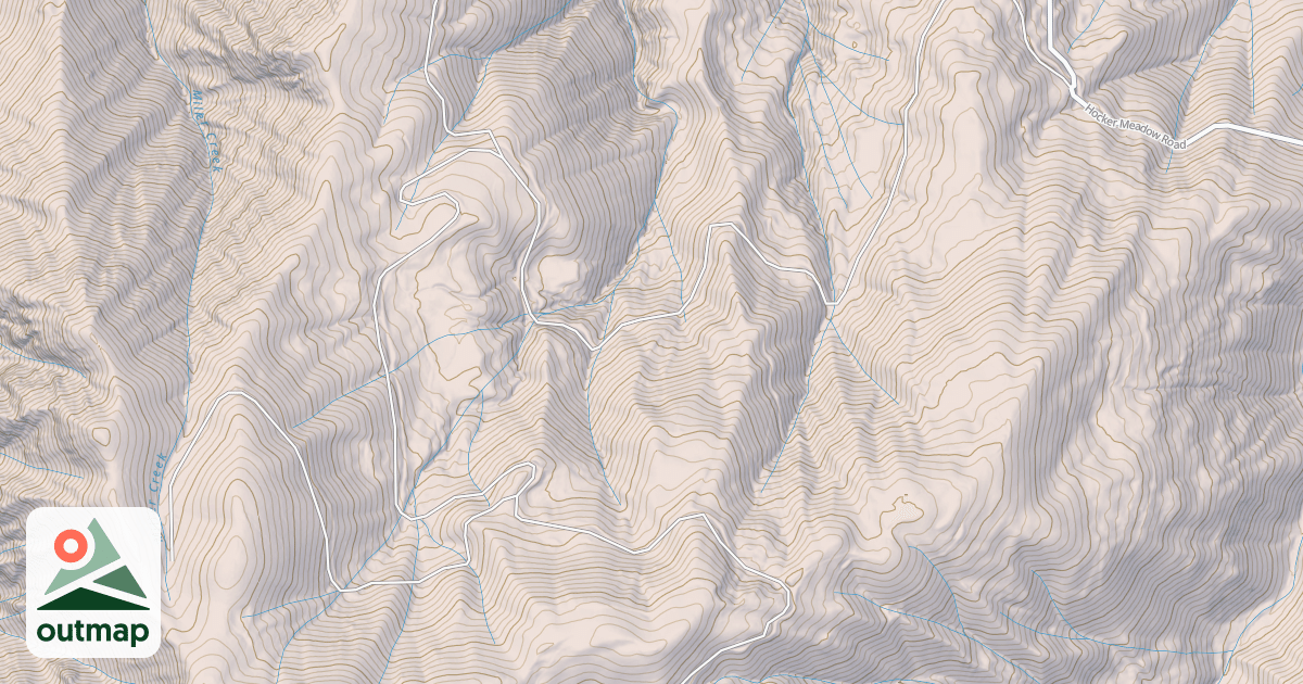 Map of CONNOR CREEK