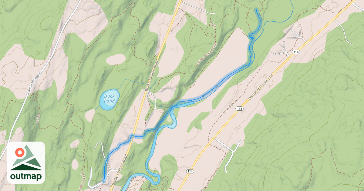 Map of White School
