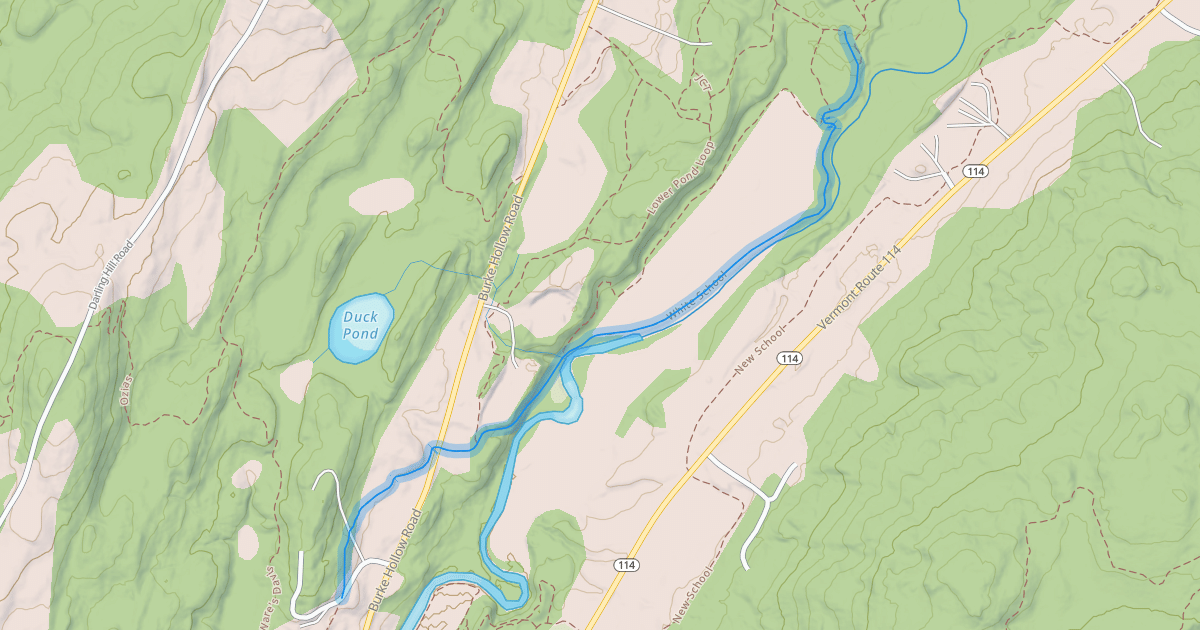 Map preview of White School